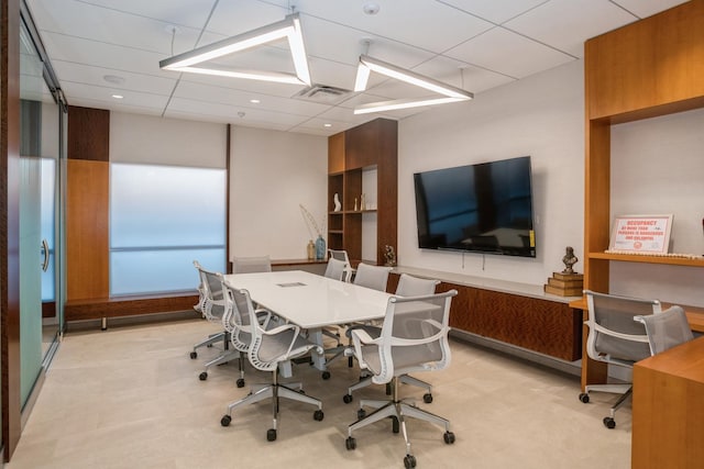 400 E Randolph St Unit 2410, Chicago, IL 60601 - office area featuring a drop ceiling