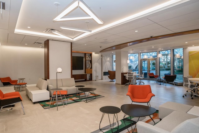 400 E Randolph St Unit 2410, Chicago, IL 60601 - lobby with recessed lighting