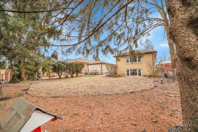 view of rear view of house