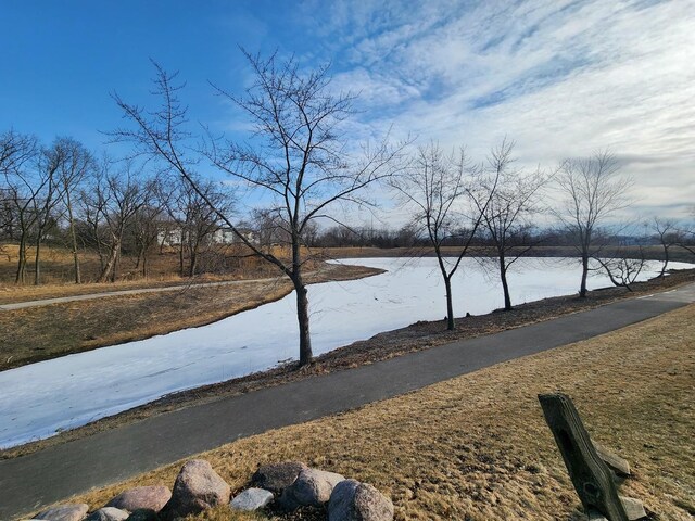 property view of water