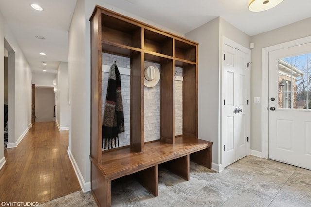 view of mudroom