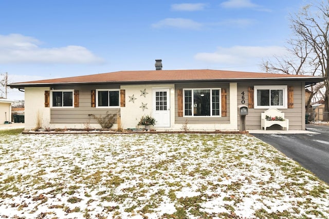 view of ranch-style house