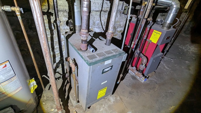 utilities with gas water heater