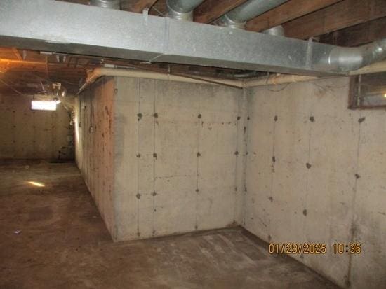 125 N Anderson Rd, New Lenox, IL 60451 - view of unfinished basement