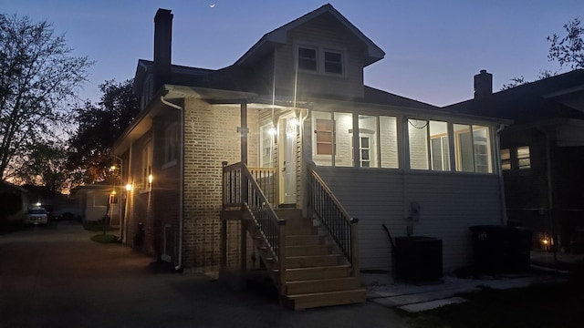 2007 S 8th Ave, Maywood, IL 60153 - exterior space featuring brick siding and entry steps