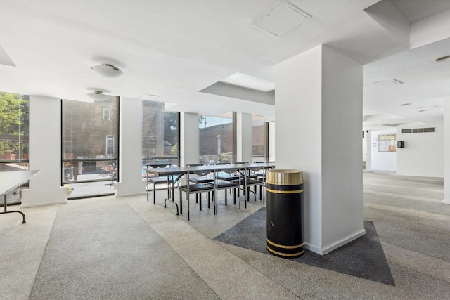 dining room featuring a healthy amount of sunlight