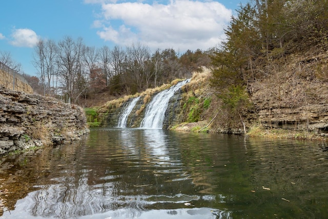 view of water feature