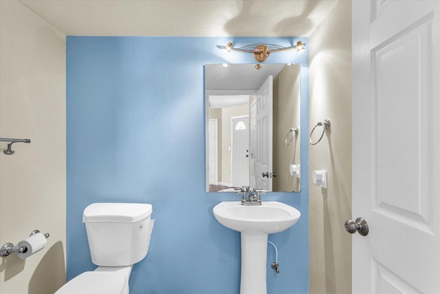bathroom with toilet