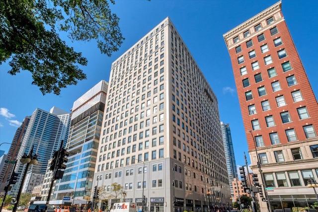 view of property with a city view