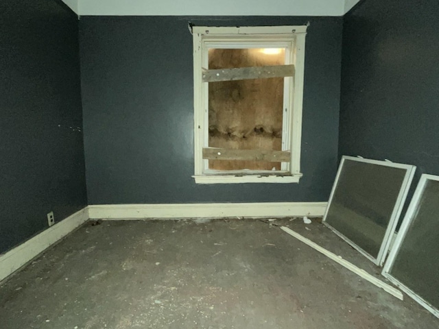 view of empty room