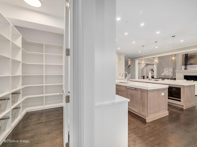 pantry with sink