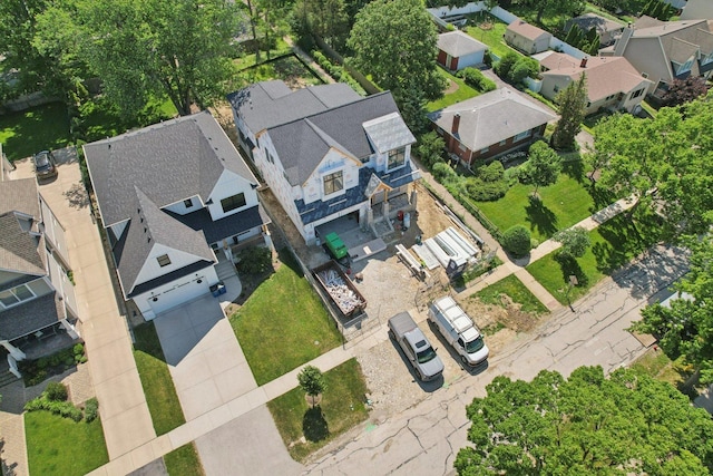 4601 Wilson Ave, Downers Grove, IL 60515 - aerial perspective of suburban area