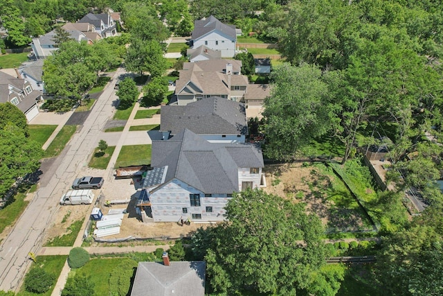 4601 Wilson Ave, Downers Grove, IL 60515 - aerial view of property's location with nearby suburban area