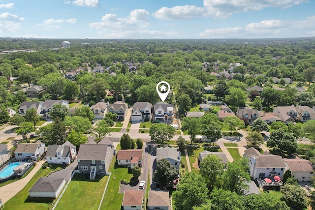 4601 Wilson Ave, Downers Grove, IL 60515 - aerial view of residential area