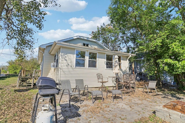 exterior space featuring a patio