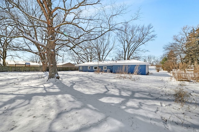 view of ranch-style home