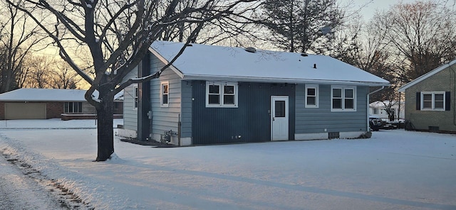 view of front of house