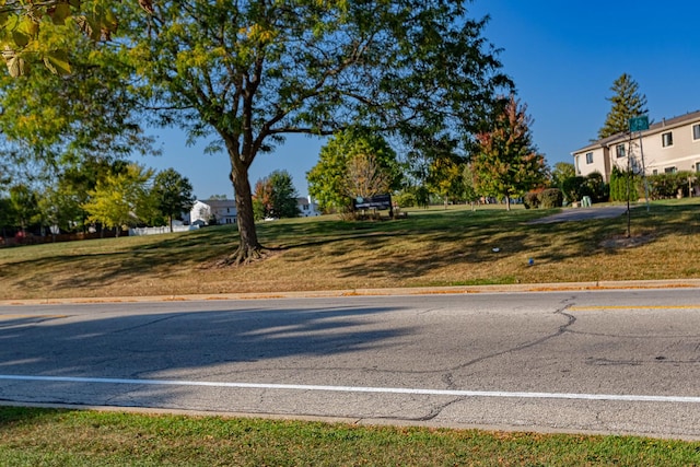 view of road