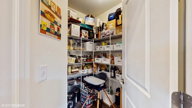 view of pantry