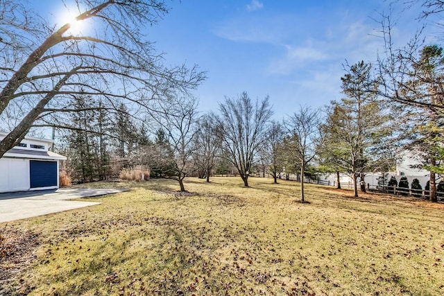 627 68th St, Willowbrook, IL 60527 - view of yard featuring an outbuilding