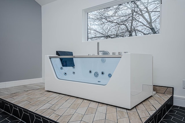 interior space featuring washer / clothes dryer