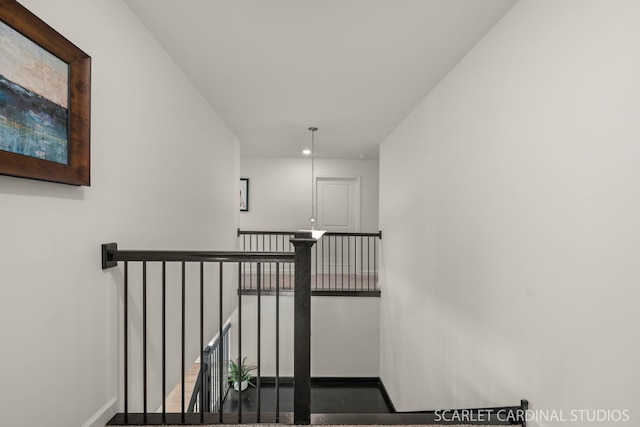view of staircase