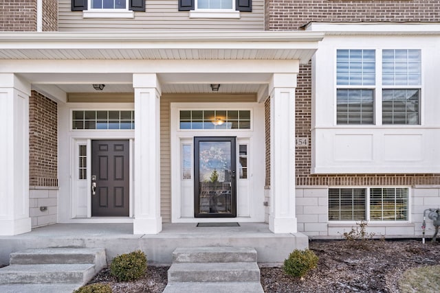 view of property entrance