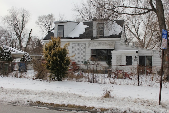 view of front of house