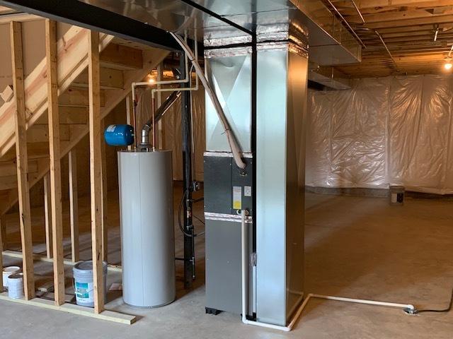 486 Ridge Ln, Bolingbrook, IL 60440 - utilities featuring heating unit and water heater