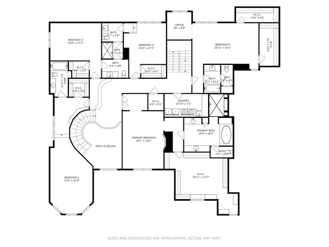 5101 Central Ave, Western Springs, IL 60558 - floor plan / room layout