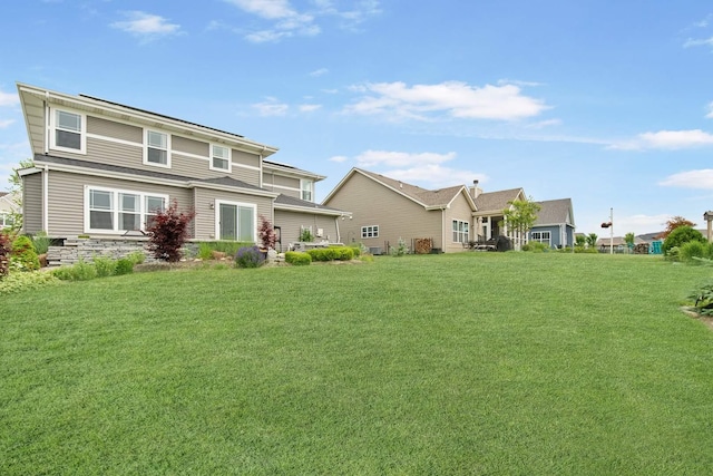 885 Simpson Ave, Elburn, IL 60119 - view of front of property featuring a front lawn