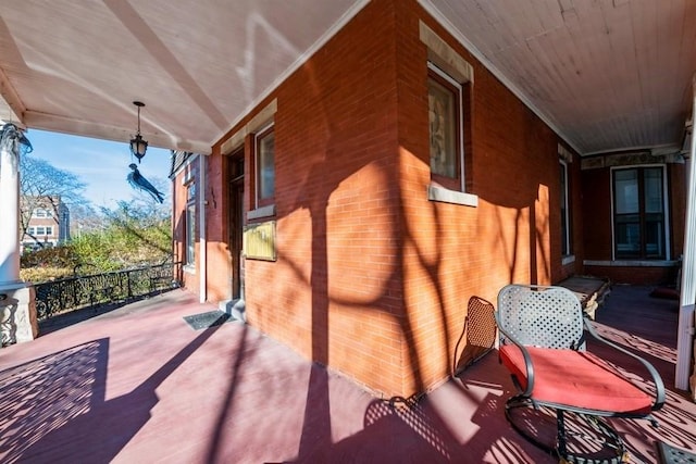 420 N Marion St, Oak Park, IL 60302 - view of patio with covered porch
