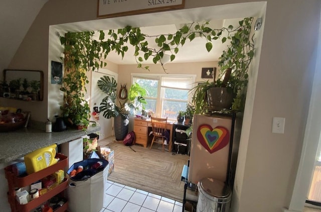 420 N Marion St, Oak Park, IL 60302 - dining area featuring light tile patterned floors
