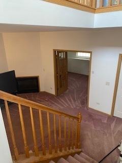3469 W 155th St, Markham, IL 60428 - stairway with carpet floors