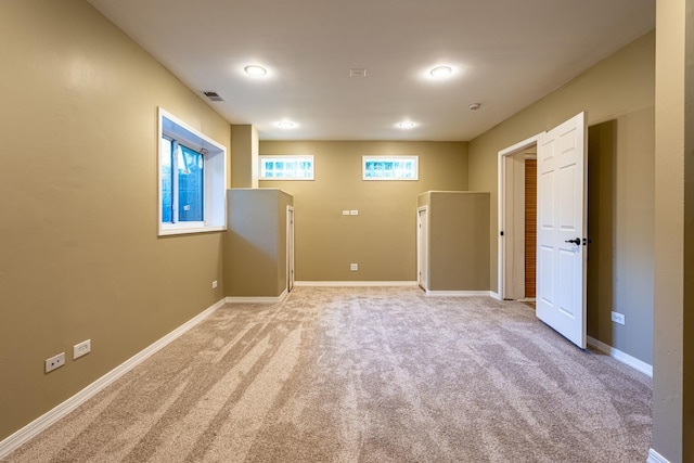 6074 Ironwood Ln, Lisle, IL 60532 - basement featuring light colored carpet and baseboards
