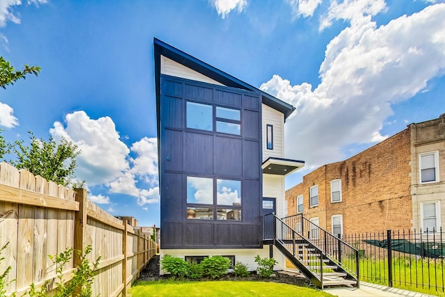 view of rear view of house