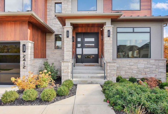 view of entrance to property