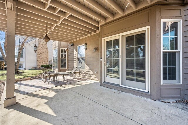 view of patio