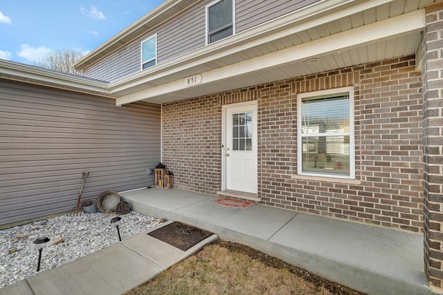 851 Western Ave, Braidwood, IL 60408 - entrance to property with brick siding