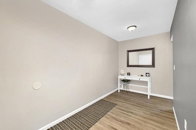 851 Western Ave, Braidwood, IL 60408 - interior space featuring wood finished floors and baseboards