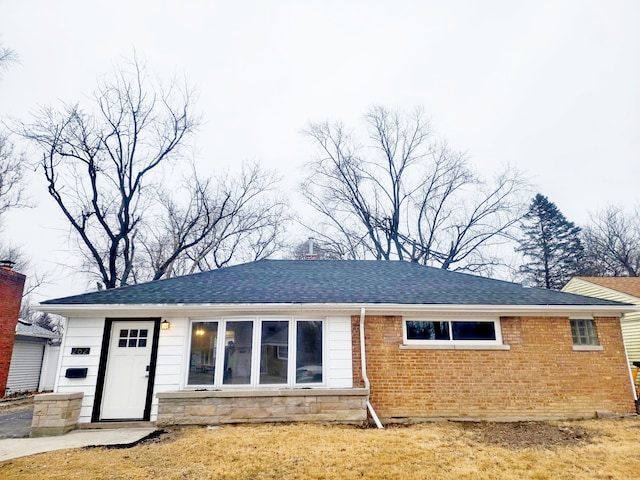 view of rear view of house