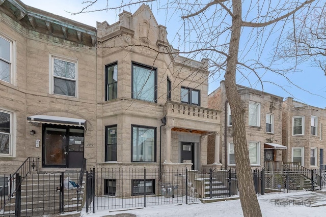 view of townhome / multi-family property