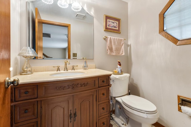 1185 Surrey Ln, Itasca, IL 60143 - bathroom with toilet and vanity