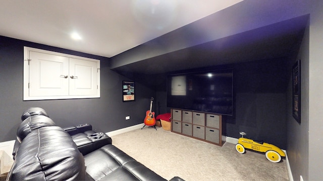 7N108 Hastings Dr, Saint Charles, IL 60175 - cinema room with carpet flooring and baseboards