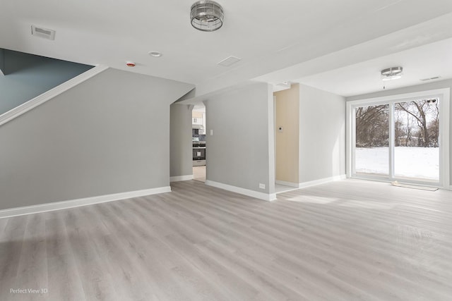 bonus room featuring light hardwood / wood-style flooring