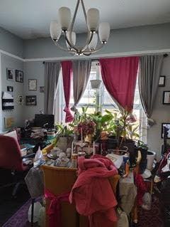 11737 S Yale Ave, Chicago, IL 60628 - dining area featuring a chandelier