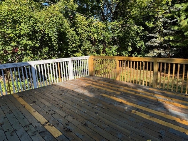 view of deck