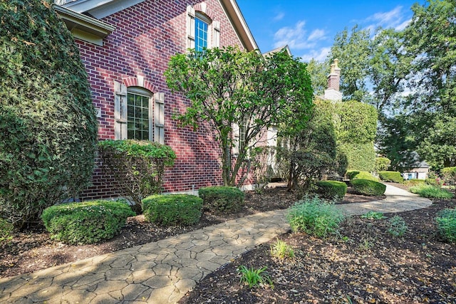 view of home's exterior