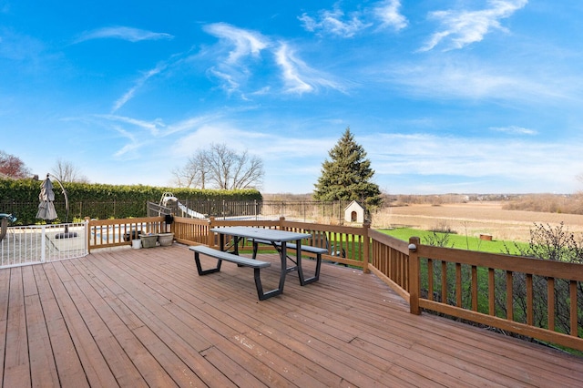 10848 Crystal Ridge Ct, Orland Park, IL 60467 - view of wooden deck