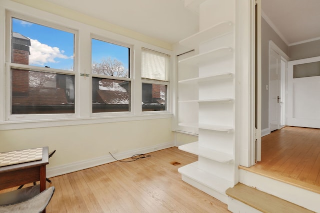 interior space with plenty of natural light